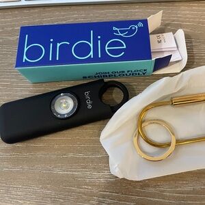 NEW Birdie Personal Alarm Charcoal